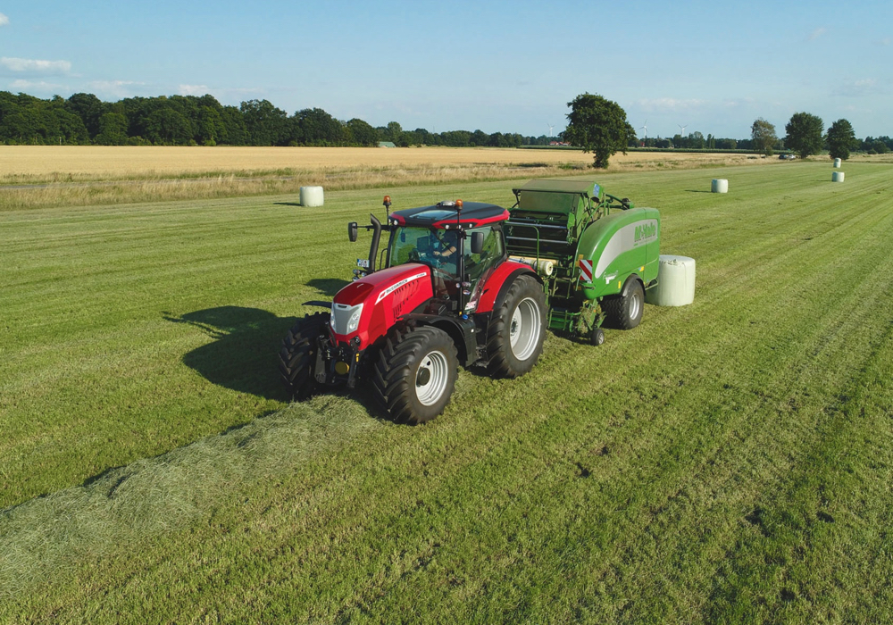 McCormick’s largest tractor range remains the X8 Series, with three models offering 264 to 310 engine horsepower. Below them is the four-model line of X7 tractors that span the 165 to 225 horsepower range.
In 2017 Argo, the Italian parent company behind the McCormick brand, added new models to the X7 Series, and for 2020 it again turned its focus to that tractor line. At Agritechnica, the world’s premiere machinery show in Germany, McCormick showed its latest innovations to that line. Most notably, it debuted the X7.624 model that pushed the maximum engine horsepower rating for the line to 240. The brand’s 6.7-litre “Beta Power” diesel will deliver that muscle, and the engineering behind it was given an upgrade to meet Europe’s Stage V emissions compliance requirements.
To get there, 6.7 Beta Power breathes out through an SCR system combined with a DOC (Diesel Oxidation Catalyst). But the engine also gets more than just clean breath, an engine braking system has been added to make it a handier tractor for transport jobs like pulling a grain cart. 
Engine cooling has been improved with the addition of pull-away coolers and radiator. Service intervals have been increased with improved filtration to minimize operating costs.
That power plant will get mated to the brand’s VT-Drive CVT transmission, which is built by the German component manufacturer ZF. Four operating ranges allow the tractor to creep along at 0.04 km/h. or hustle down the road at up to 50 km/h. Independent front axle suspension allows for improved traction and a smoother ride.
The brand’s DSM (Data Screen Management) system has been reconfigured and is fully ISOBUS compatible. Up to five programmable functions for job tasks can be stored and used in field operations.
While the tractor has just debuted in Europe, the brand hasn’t yet said when it will be available here in Canada.