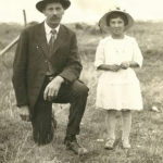Nels Hansen homesteaded along the South Saskatchewan River. He and his daughter Beulah both survived the flu pandemic of 1918.