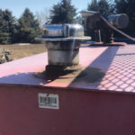 With the Spillnomore device installed in fuel skid tanks on the farm, Dallas Leduc says there have been no more seeps or spills around the refill port.