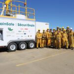 Select fire departments located near G3’s new grain elevators in the Carmangay, Irricana, Morinville, Stettler County, Wetaskiwin and Vermilion areas will be trained before receiving the rescue equipment. Sturgeon County Emergency Services, near G3 Morinville, received the BeGrainSafe training this August.
