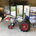 The Mini ROTT is approximately the size of a garden tractor
but with the appearance of a regular tractor.