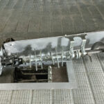 The Bin SumpPRO is a retrofit kit for grain bin sweep systems that improves grain bin safety by preventing plugging.