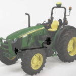The John Deere AutoTrac Controller 300 is a dealer-installed kit that is easy to set up, calibrate and maintain.