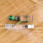 The XT series uses a unique, corner-mount auger design that delivers more than eight feet of forward auger reach, more than 15 feet of side auger reach and more than 13 feet of discharge spout clearance.