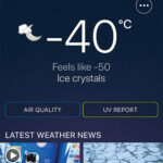 This temperature from January 2019 is more the norm than what we've been experiencing on the Prairies so far in 2020-2021.