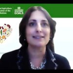 Beth Bechdol, deputy director-general for the UN’s Food and Agriculture Organization (FAO), speaks on a video conference call marking World Pulses Day. (Photo courtesy FAO via Flickr, copyright FAO)