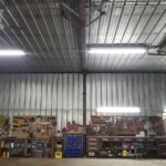 The east wall of the workshop. I reorganized the drawers, added a pegboard, hung more tools on the existing pegboard, built and welded cord hangers, bought a bin organizer for small items and purchased and labeled containers.