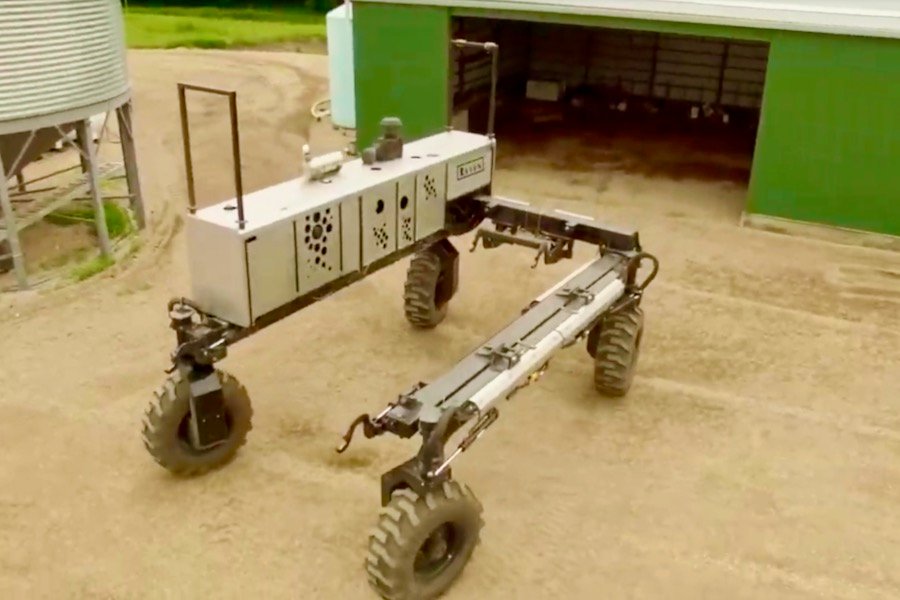 Raven is rebranding the DOT autonomous system, shown here, under the name OMNiPower. (Raven Precision video screengrab via YouTube)