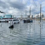 Floodwaters surround Shell’s Norco fuel refinery site after Hurricane Ida pummeled Norco, La., west of New Orleans, on Aug. 30, 2021. (File photo: Reuters/Devika Krishna Kumar)