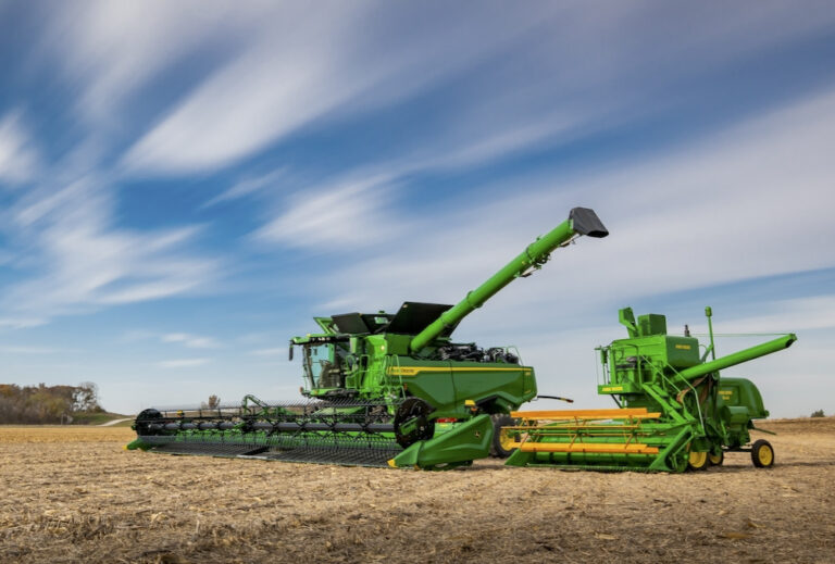 John Deere combines mark milestone Grainews