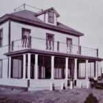 This grand, four-square house was built in 1918 southeast of Oyen, Alta. The house was moved to Oyen in 1953, where it served the Kuich family until 1982. It was sold and demolished in 1992.