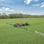 Amazone UX 7801 and UX 8601 pull-type sprayers are available with tank capacities of 8,000 and 9,000 litres and boom widths of up to 138 feet.