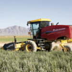New Holland introduced updated versions of its windrower, the Speedrower Plus series, for model year 2022.