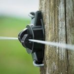 Insulators for electric fencing will be a black-and-white PST-exempt expense for ranchers in Saskatchewan starting April 1, 2022. (Gallagher.com)
