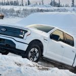 Ford took its all-electric F-150 Lightning to Alaska for cold-weather proving this winter.