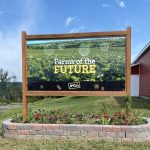 Signage outside McCain’s Farms of The Future site at Florenceville-Bristol, about 110 km northwest of Fredericton. (Photos courtesy McCain)