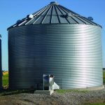Dry and cool canola can be stored safely longer, so it’s key to keep a close eye on moisture and temperature levels. Using supplemental heat with a natural air drying system can be an effective way to remove moisture from canola inside the bin.