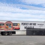 File photo of a truck arriving at a Smithfield Foods pork plant at Smithfield, Va. on Oct. 17, 2019. (Photo: Reuters/Tom Polansek)