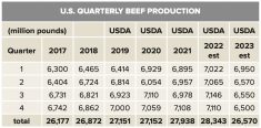 Beef supplies will tighten by mid-2023 