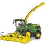 John Deere is offering three new 9000 series forage harvesters, which use the brand’s new JD18X diesel engine.