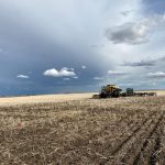Using a nitrogen stabilizing product such as ESN allows farmers to place more nitrogen in or near the seed row without damage to the seedling.