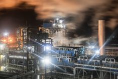 An ammonia and nitrogen fertilizer plant in Russia. (Saoirse_2010/iStock/Getty Images)
