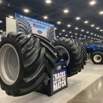 Titan tire has introduced an R-2 LSW tire that improves traction in wet field conditions.
