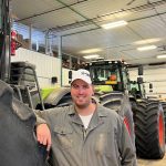 Willem van Staveren says perennials and winter annuals such as dandelions, thistle and particularly kochia are targeted in the farm’s fall weed control program.
