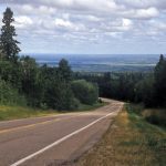 Going down Riding Mountain is a drop of more than 1,000 feet to reach the Manitoba Plains. This was a trip I took in the early ’90s to address the then Western Canada Fertilizer Association
about ground water nitrates.