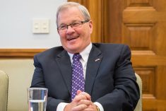 Lawrence Macaulay, seen here in a 2018 photo, is taking the ag minister post for the second time. Photo: supplied/minister’s office.