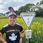 Courtney Welch says Canterra Seeds works with a number of different genetics partners to develop new varieties of canola, which presents the company with a unique opportunity.