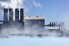 The Svartsengi geothermal power plant in Iceland. An overlooked alternative energy source is geothermal. With its volcanic environment, Iceland produces 20 per cent of its electricity with geothermal.