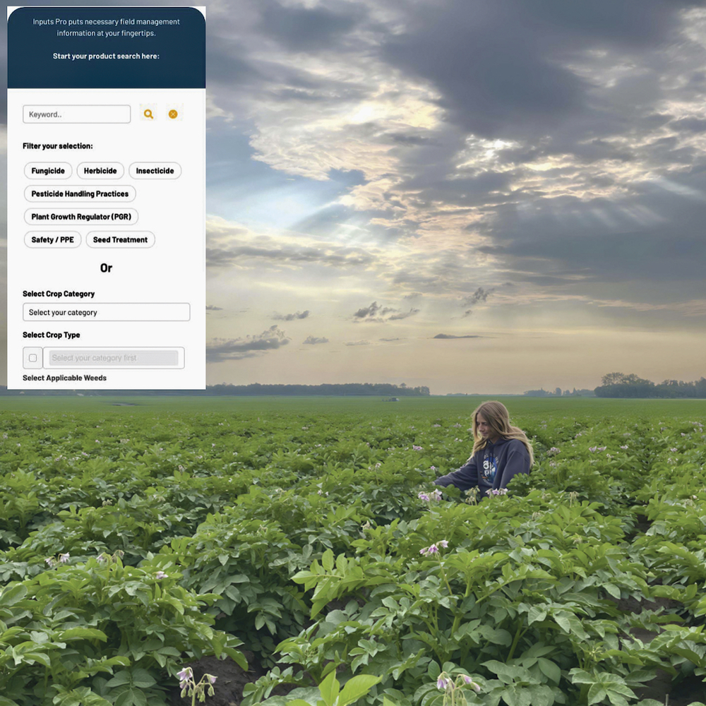 The InputsPro mobile app enables users to filter data by crop and pest type, so they make informed crop protection decisions more quickly and efficiently.