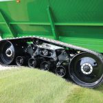 The Equalizer SP tracked undercarriage used on some Unverferth and Brent grain carts won an AE50 award for its design.