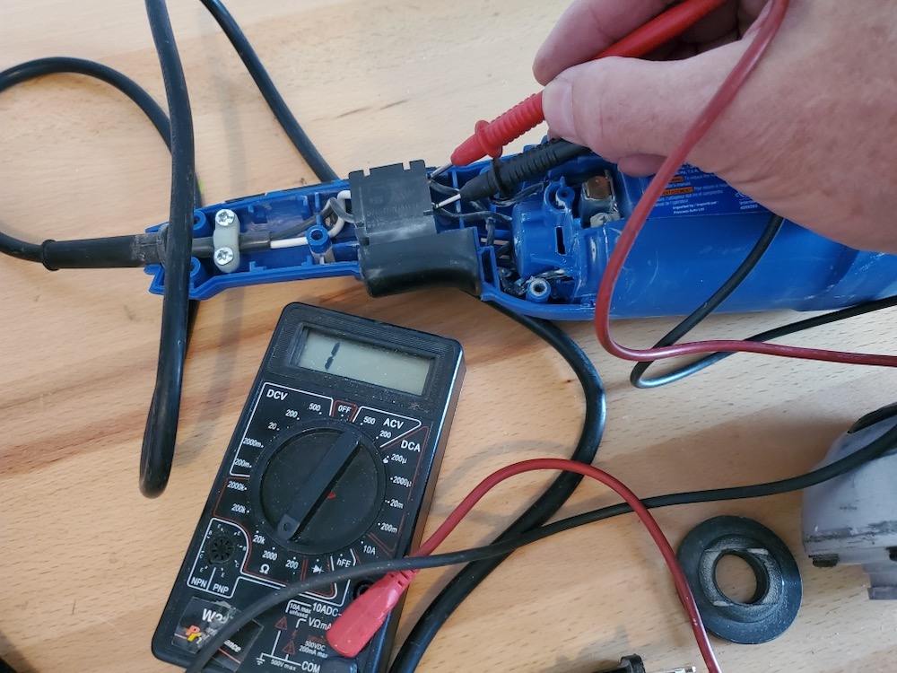 testing a on-off switch