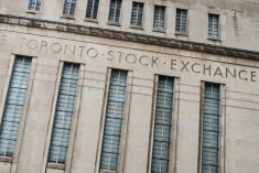 exterior photo of the toronto stock exchange
