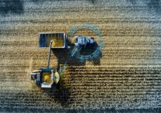 VIDEO: New Holland, Raven sync up for grain transfers in the field