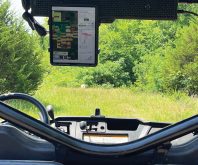 With Enriched Ag’s RealTime + Vision + Insights package, users get a customized tablet that allows them to access data and make management decisions on the go.