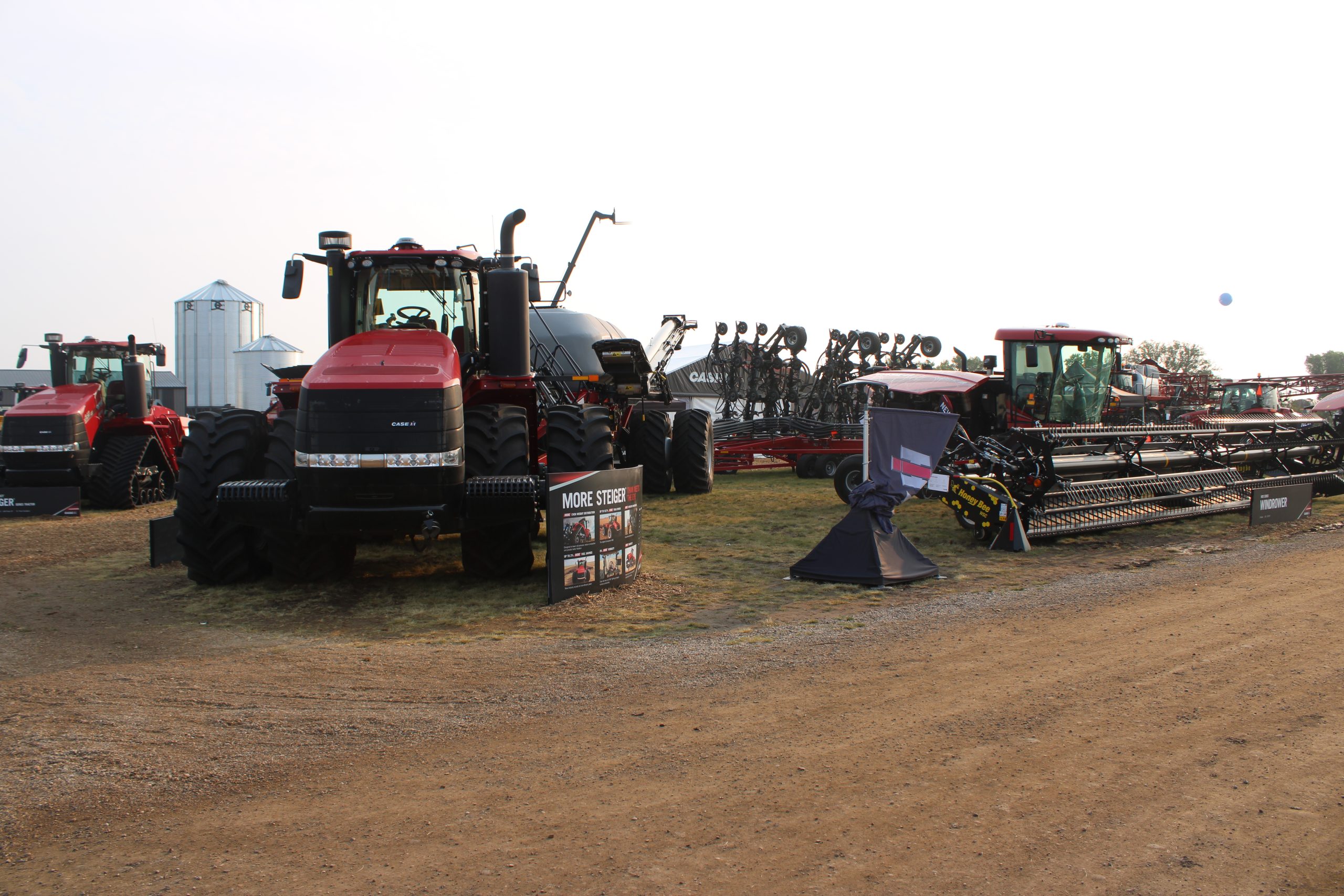 Scott Garvey wonders about the total cost of machinery at Ag in Motion. 