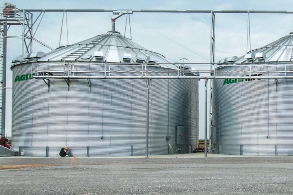 AGI has sold MFS and Stormor steel bins in parts of the U.S. with 2.66-inch corrugated sidewalls.