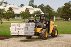 JCB's 504-13 Loadall subcompact telescopic handler.