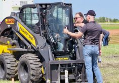 VIDEO: Garvey takes on Booker in equipment operator challenge