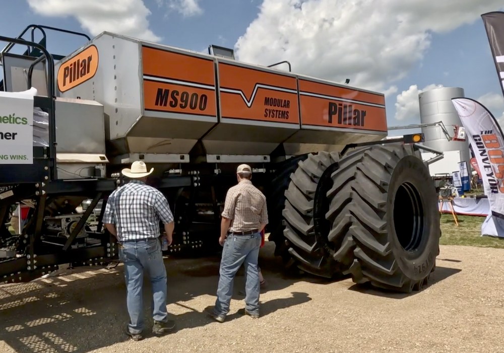 Image for Pillar Ag displays prototype air cart at Ag in Motion