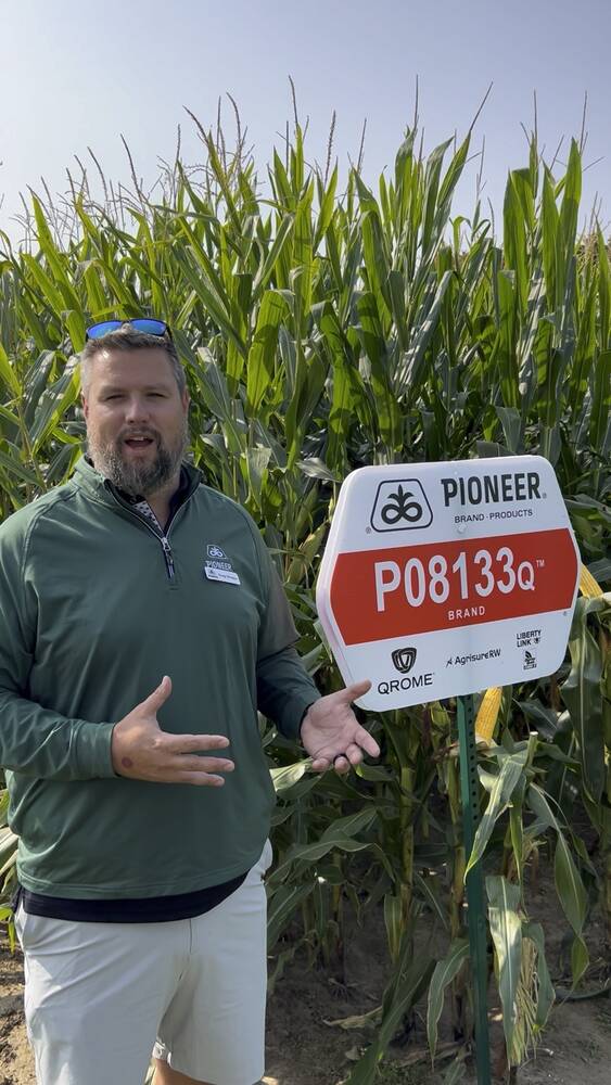Greg Stubbs, an agronomist with Corteva Agrisciences, at COFS 2024. Photo: Stew Slater
