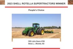 Shell Rotella is holding its fourth annual online SuperTractors competition, where farmers can nominate their tractor to win a prize and some widespread publicity for their favourite machine.