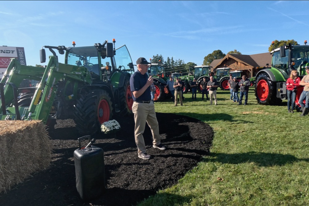 Fendt’s director of sales for Canada, Richard Kohnen