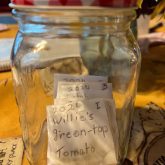 Small paper envelopes stored in a closed glass jar in a cool dark space is an ideal containment method.