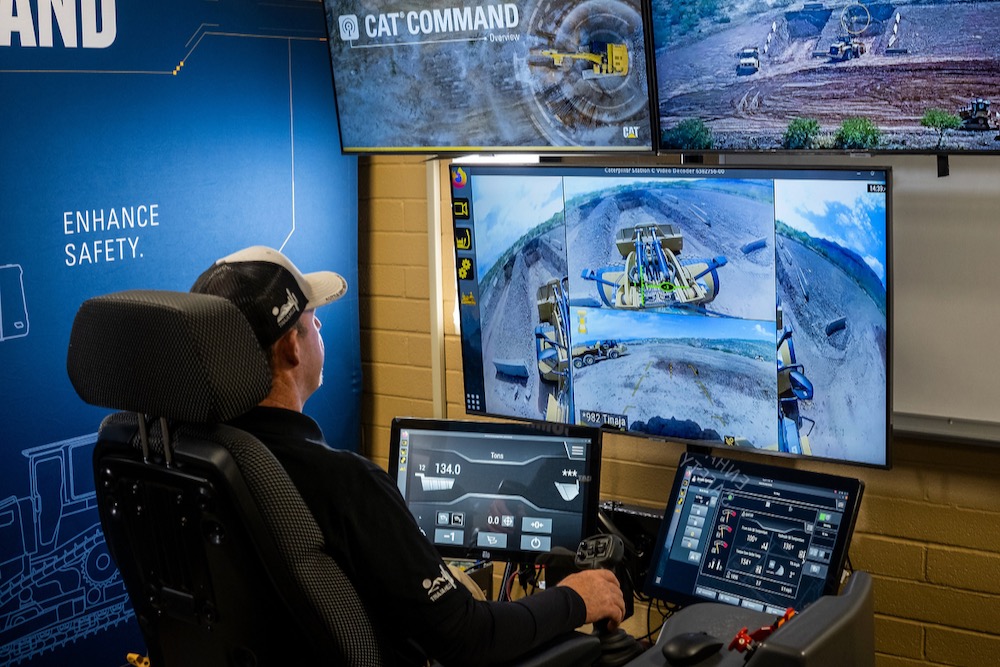 Image for Cat machines allow for semi-autonomous control