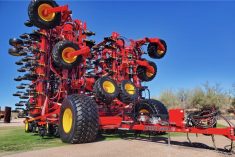 Bourgault 100-foot drill