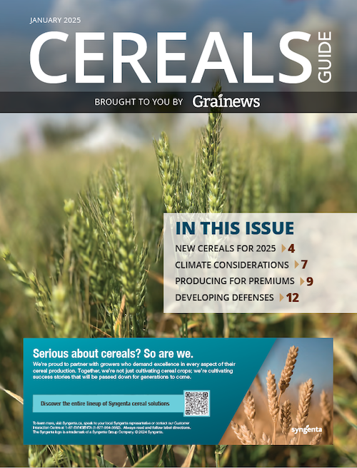 Cereal Production Guide 2025